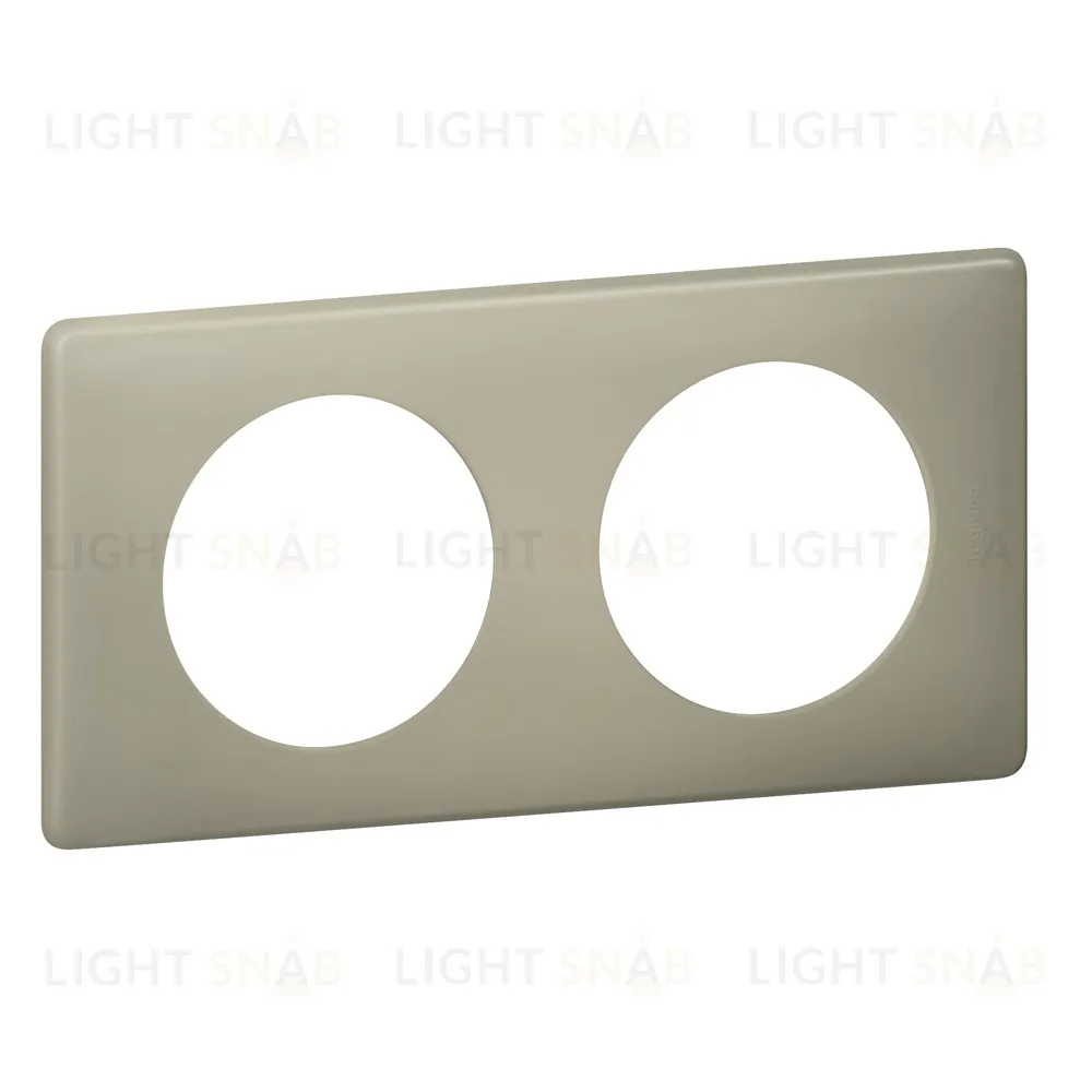 Рамка двухместная Legrand Celiane Грин перкаль 66712 66712