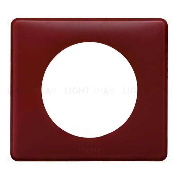 Рамка одноместная Legrand Celiane, перкаль бордо 66751 66751