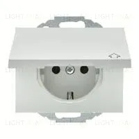 Розетка с заземлением с откидной крышкой Berker 16А/250В 47517109 47517109