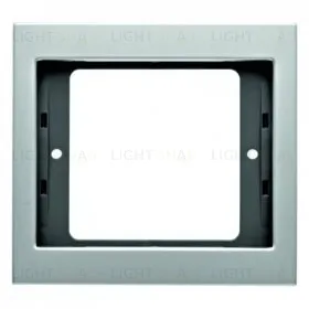 Рамка одноместная Berker K.5 алюминий 13137003 13137003