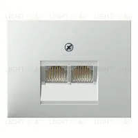 Розетка телефонная двойная Berker RJ11 EPUAE8-8UPO+14097009 EPUAE8-8UPO + 14097009