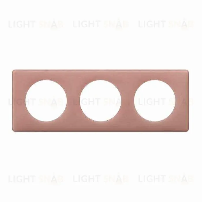 Рамка трехместная Legrand Celiane, перкаль розе 66763 66763