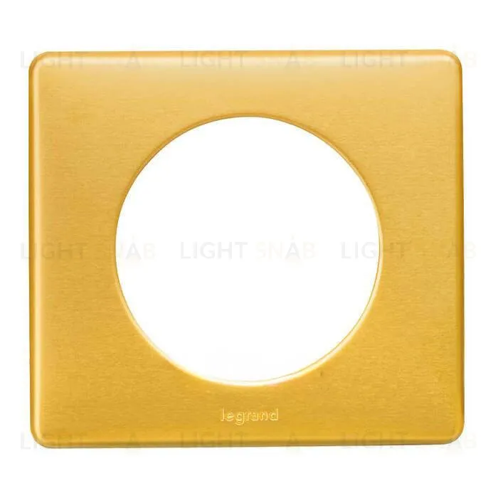 Рамка одноместная Legrand Celiane, латунь 68791 68791