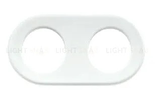 Накладка 2-х местная Berker Glasserie 1102 1102