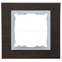 Рамка Simon 82 Nature на 1 пост (венге чёрное дерево) 82917-65 82917-65