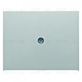 Вывод кабеля с суппортом Berker, металл алюминий 4470+10057003 4470 + 10057003