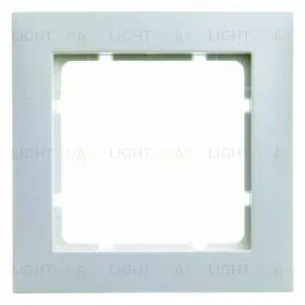 Рамка одинарная Berker S.1 полярная белизна с блеском 10118989 10118989