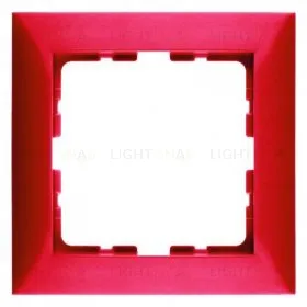 Рамка одинарная Berker S.1 красный глянцевый 10118962 10118962