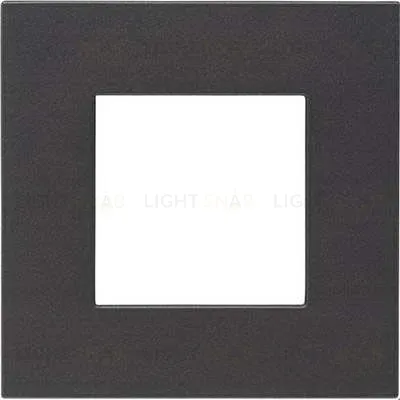 Рамка одинарная ABB Niessen Zenit, немецкий стандарт (антрацит) 2CLA227100N1801+2CLA227190N1001 2CLA227100N1801 + 2CLA227190N1001