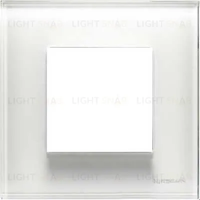 Рамка одинарная ABB Niessen Zenit, немецкий стандарт (белое стекло) 2CLA227100N3001+2CLA227190N1001 2CLA227100N3001 + 2CLA227190N1001