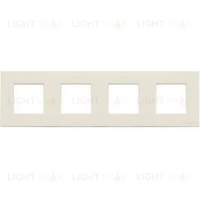 Рамка четверная ABB Niessen Zenit, немецкий стандарт (белый) 2CLA227400N1101+2CLA227190N1001+2CLA227190N1001+2CLA227190N1001+2CLA227190N1001 2CLA227400N1101 + 2CLA227190N1001