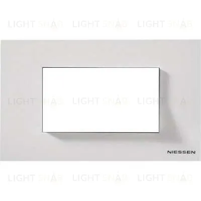 Рамка на 4 модуля ABB Niessen Zenit, итальянский стандарт (белый) 2CLA247400N1101+2CLA247490N1001 2CLA247400N1101 + 2CLA247490N1001