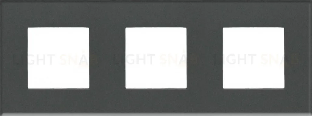 Рамка тройная ABB Niessen Zenit, немецкий стандарт (стекло графит) 2CLA227300N3801+2CLA227190N1001+2CLA227190N1001+2CLA227190N1001 2CLA227300N3801 + 2CLA227190N1001