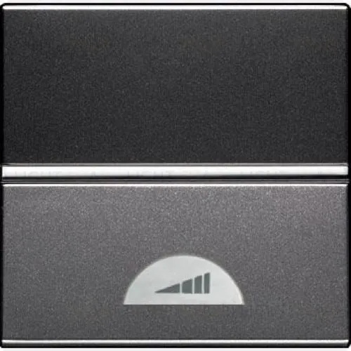 Светорегулятор клавишный ABB Niessen Zenit 60-500Вт (антрацит) 2CLA226010N1801 2CLA226010N1801