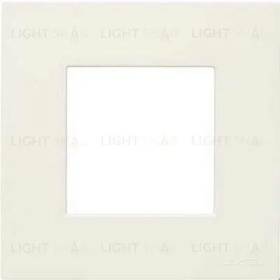 Рамка одинарная ABB Niessen Zenit, немецкий стандарт (белый) 2CLA227100N1101+2CLA227190N1001 2CLA227100N1101 + 2CLA227190N1001