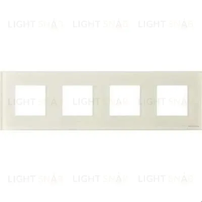 Рамка четверная ABB Niessen Zenit, немецкий стандарт (белое стекло) 2CLA227400N3001+2CLA227190N1001+2CLA227190N1001+2CLA227190N1001+2CLA227190N1001 2CLA227400N3001 + 2CLA227190N1001