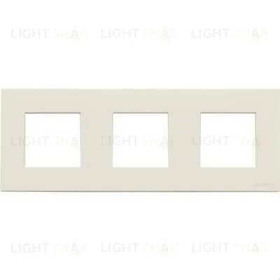 Рамка тройная ABB Niessen Zenit, немецкий стандарт (белый) 2CLA227300N1101+2CLA227190N1001+2CLA227190N1001+2CLA227190N1001 2CLA227300N1101 + 2CLA227190N1001