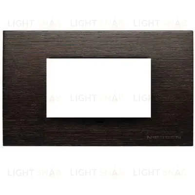 Рамка на 4 модуля ABB Niessen Zenit, итальянский стандарт (венге) 2CLA247400N2101+2CLA247490N1001 2CLA247400N2101 + 2CLA247490N1001