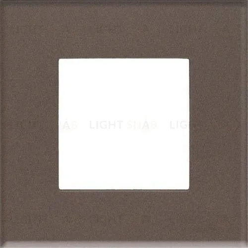 Рамка одинарная ABB Niessen Zenit, немецкий стандарт (кофейное стекло) 2CLA227100N3701+2CLA227190N1001 2CLA227100N3701 + 2CLA227190N1001