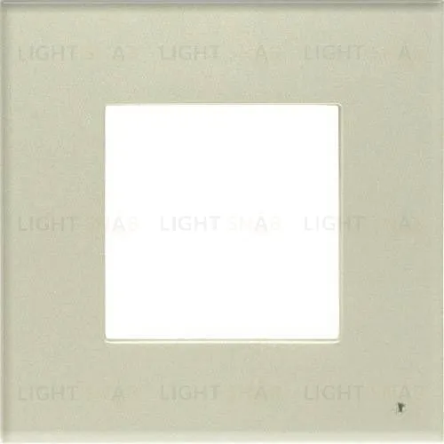 Рамка одинарная ABB Niessen Zenit, немецкий стандарт (жемчужное стекло) 2CLA227100N3501+2CLA227190N1001 2CLA227100N3501 + 2CLA227190N1001