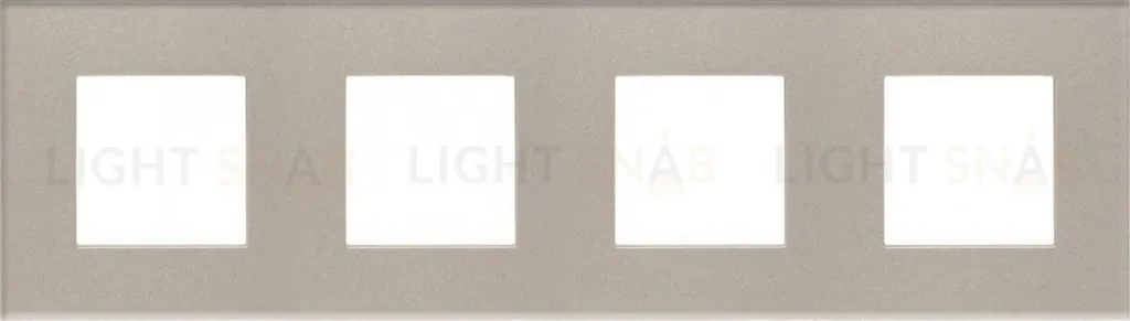 Рамка четверная ABB Niessen Zenit, немецкий стандарт (стекло брызги шампанского) 2CLA227400N3901+2CLA227190N1001+2CLA227190N1001+2CLA227190N1001+2CLA227190N1001 2CLA227400N3901 + 2CLA227190N1001