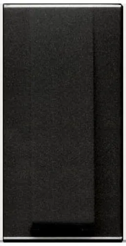 Вывод кабеля (узкий, 1 модуль) с зажимом ABB Niessen Zenit (антрацит) 2CLA210700N1801 2CLA210700N1801