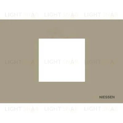 Рамка на 2 модуля ABB Niessen Zenit, итальянский стандарт (шампань) 2CLA247200N1901+2CLA247390N1001 2CLA247200N1901 + 2CLA247390N1001