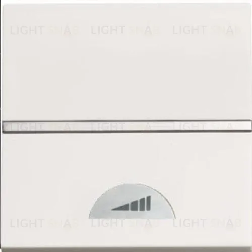 Светорегулятор клавишный ABB Niessen Zenit 60-500Вт (Белый) 2CLA226010N1101 2CLA226010N1101