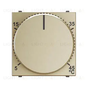 Терморегулятор теплого пола ABB Niessen Zenit с датчиком пола (шампань) 2CLA224030N1901 2CLA224030N1901