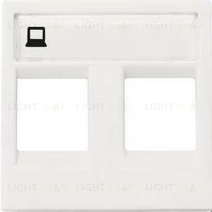 Розетка телефонная двойная 6 контактов ABB Niessen Zenit (Белый) 2CLA201720A1001+2CLA201720A1001+2CLA221820N1101 2CLA201720A1001 + 2CLA221820N1101