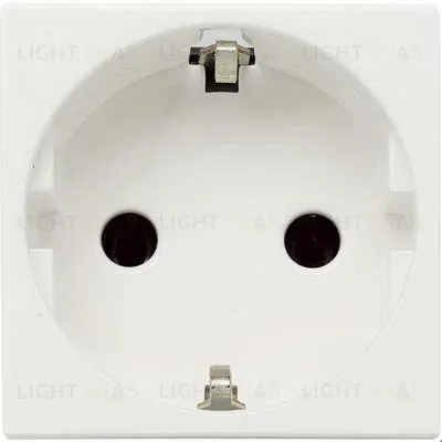 Розетка с заземлением со шторками ABB Niessen Zenit (Белый) 2CLA228800N1101 2CLA228800N1101