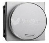 Cветорегулятор поворотный для регулируемых LED ламп ABB Niessen Zenit, 2-100 Вт, серебристый 2CLA226030N1301 2CLA226030N1301