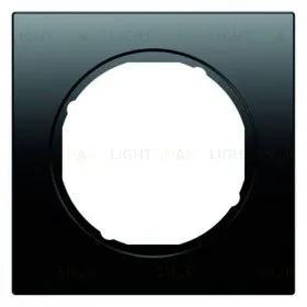 Рамка 1 местная Berker R3 черная 10112245 10112245