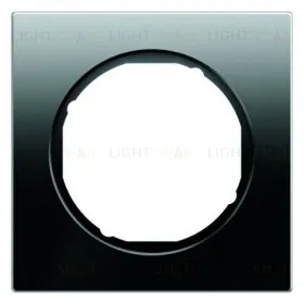 Рамка 1 местная Berker R3 черное стекло 10112216 10112216