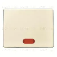 Выключатель одноклавишный универсальный с подсветкой Berker (вкл/выкл с 2-х мест) 10А/250В 14150002+3036+1675 14150002 + 3036 + 1675