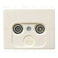 Телевизионная розетка оконечная Berker TV-FM S2900+12010112 S2900 + 12010112