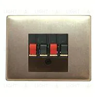 Акустическая розетка двойная Berker 110910+10340001 110910 + 10340001