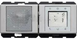 Радио Berker Touch c динамиком, нержавеющая сталь 28800004 28800004