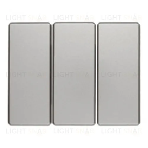 Выключатель 3-х клавишный Berker 16А 633023+14659004 633023 + 14659004