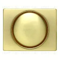 Светорегулятор поворотно-нажимной LED 3-100Вт, 20-500 Вт. для ламп накал. и галог. 2873+11340002 2873 + 11340002