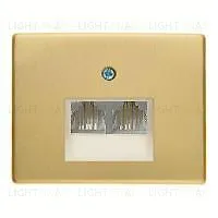 Розетка компьютерная двойная Berker RJ45 6-й кат. 14100002+epuae8-8upok6 14100002 + epuae8-8upok6