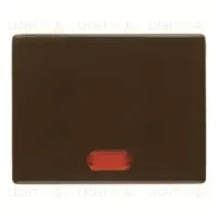 Выключатель одноклавишный универсальный с подсветкой Berker (вкл/выкл с 2-х мест) 10А/250В 14150001+3036+1675 14150001 + 3036 + 1675