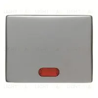 Выключатель одноклавишный универсальный с подсветкой Berker (вкл/выкл с 2-х мест) 10А/250В 14160004+3036+1675 14160004 + 3036 + 1675