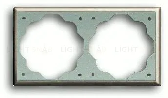 Рамка двойная ABB Impuls шампань 2CKA001754A2528 2CKA001754A2528