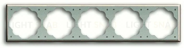 Рамка пятерная ABB Impuls шампань 2CKA001754A2551 2CKA001754A2551