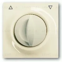 Выключатель жалюзи с поворотной ручкой и фиксацией ABB Impuls 10А/250В 2CKA001101A0534+2CKA001753A0032 2CKA001101A0534 + 2CKA001753A0032