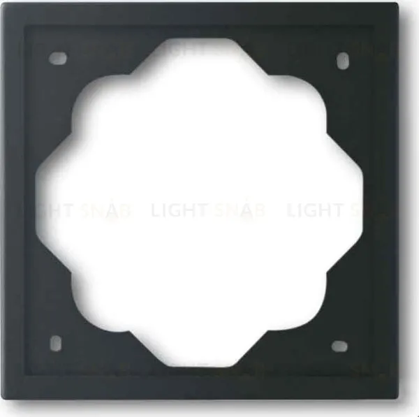 Рамка одинарная ABB Impuls черный бархат 2CKA001754A4424 2CKA001754A4424