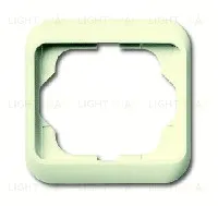 Рамка одинарная ABB Alpha Nea кремовый глянцевый 1754-0-4512 1754-0-4512