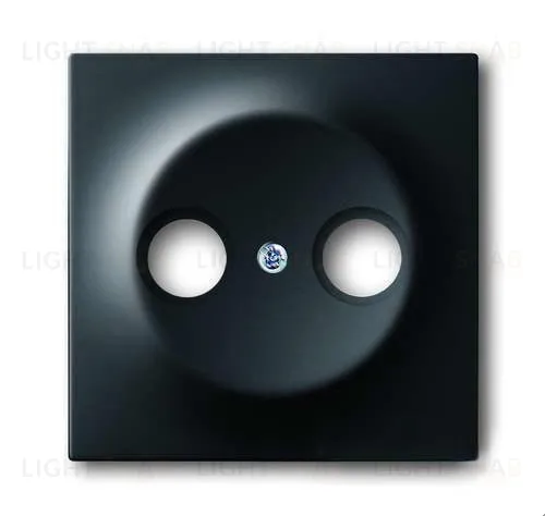 Розетка телевизионная проходная ABB Impuls TV-FM, черный бархат 2CKA000230A0268+2CKA001753A0140 2CKA000230A0268 + 2CKA001753A0140