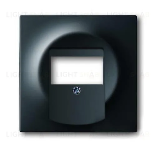 Акустическая розетка двойная ABB Impuls, черный бархат 2CKA000230A0464+2CKA001753A0148 2CKA000230A0464 + 2CKA001753A0148